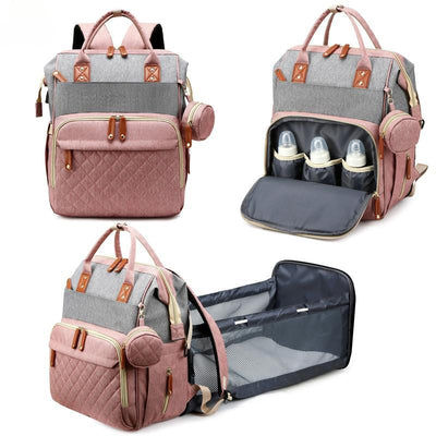 Multifunctional Waterproof Baby Diaper Backpack