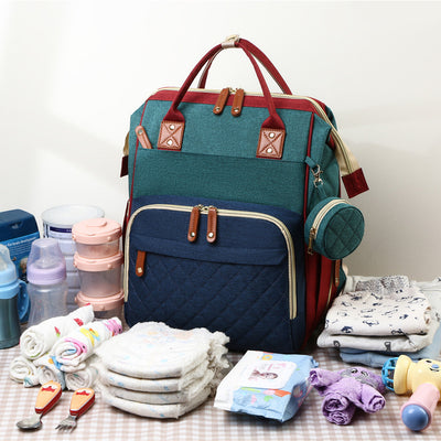 Multifunctional Waterproof Baby Diaper Backpack